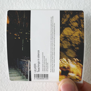 Ulver Teachings In Silence Album Cover Sticker Ulver Teachings In Silence Album Cover Sticker