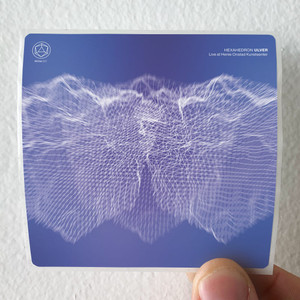 Ulver Hexahedron Live At Henie Onstad Kunstsenter Album Cover Sticker Ulver Hexahedron Live At Henie Onstad Kunstsenter Album Cover Sticker