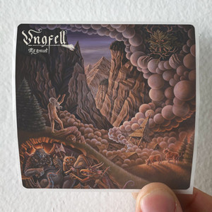 Ungfell Es Grauet Album Cover Sticker
