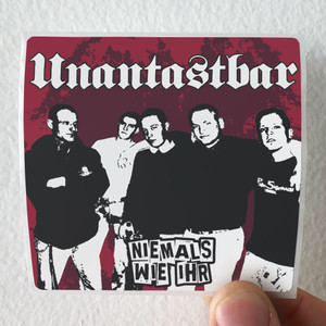 Unantastbar Niemals Wie Ihr Re Release Album Cover Sticker Unantastbar Niemals Wie Ihr Re Release Album Cover Sticker