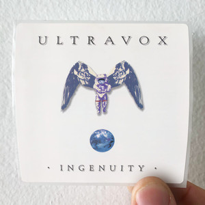 Ultravox Ingenuity 2 Album Cover Sticker Ultravox Ingenuity 2 Album Cover Sticker