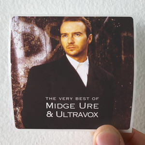 Ultravox The Very Best Of Midge Ure And Ultravox Album Cover Sticker Ultravox The Very Best Of Midge Ure And Ultravox Album Cover Sticker