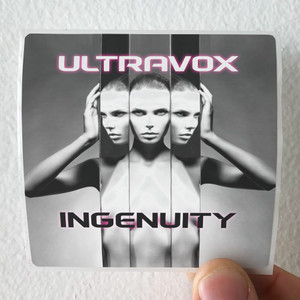 Ultravox Ingenuity 1 Album Cover Sticker Ultravox Ingenuity 1 Album Cover Sticker