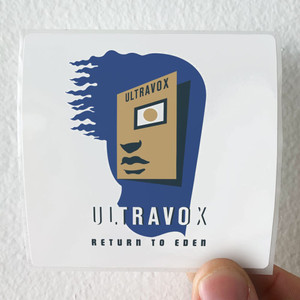 Ultravox Return To Eden Album Cover Sticker Ultravox Return To Eden Album Cover Sticker