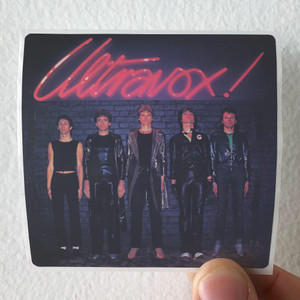 Ultravox Ultravox Album Cover Sticker Ultravox Ultravox Album Cover Sticker
