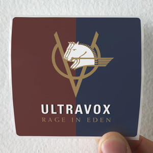 Ultravox Rage In Eden 2 Album Cover Sticker Ultravox Rage In Eden 2 Album Cover Sticker