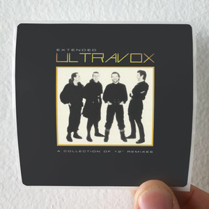 Ultravox Extended Album Cover Sticker Ultravox Extended Album Cover Sticker