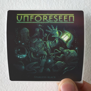 Unforeseen Starless Black Album Cover Sticker Unforeseen Starless Black Album Cover Sticker