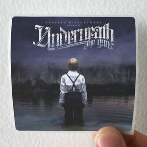 Underneath the Gun Forfeit Misfortunes Album Cover Sticker
