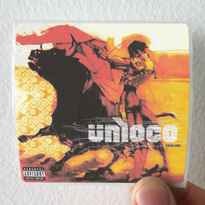 Unloco Healing Album Cover Sticker Unloco Healing Album Cover Sticker
