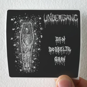 Undergang Den Dobbelte Grav Album Cover Sticker