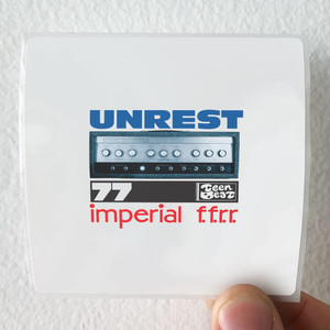 Unrest Imperial Ffrr Album Cover Sticker