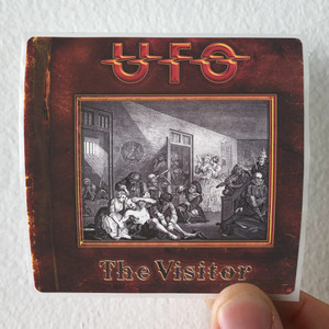 UFO The Visitor Album Cover Sticker