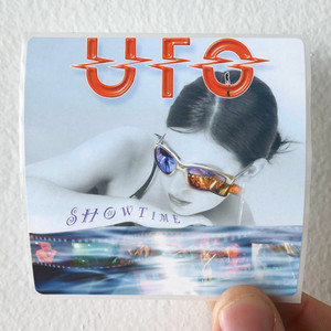 UFO Showtime Album Cover Sticker UFO Showtime Album Cover Sticker