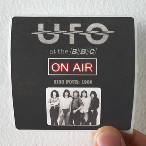 UFO At The Bbc On Air 1974 1985 1 Album Cover Sticker UFO At The Bbc On Air 1974 1985 1 Album Cover Sticker