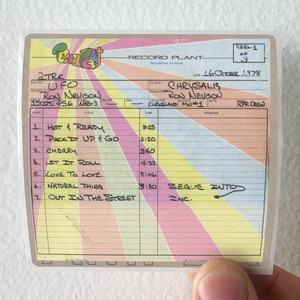 UFO Strangers In The Night Album Cover Sticker UFO Strangers In The Night Album Cover Sticker
