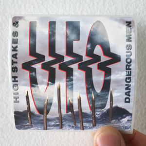 UFO High Stakes Dangerous Men 1 Album Cover Sticker