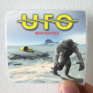 UFO Beginnings Album Cover Sticker UFO Beginnings Album Cover Sticker