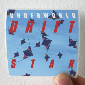 Underworld S T A R Album Cover Sticker