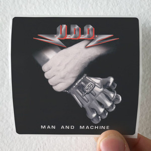 UDOO Man And Machine Album Cover Sticker