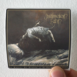 Unaussprechlichen Kulten Ritual Human Sacrifice La Mujer El Diablo Y El Permiso De D Album Cover Sticker