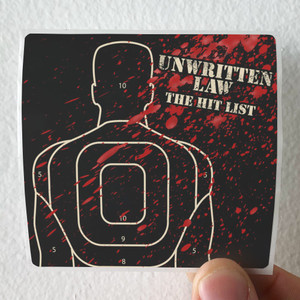 Unwritten Law The Hit List Album Cover Sticker