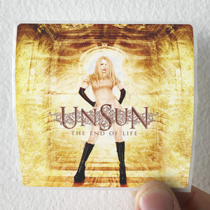 UnSun The End Of Life Album Cover Sticker UnSun The End Of Life Album Cover Sticker