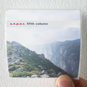 UNPOC Fifth Column Album Cover Sticker