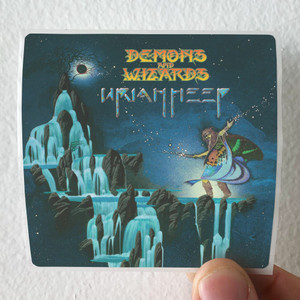 Uriah Heep Demons And Wizards Album Cover Sticker Uriah Heep Demons And Wizards Album Cover Sticker