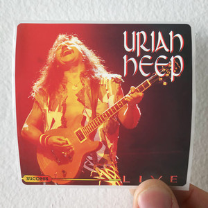 Uriah Heep Live 1 Album Cover Sticker