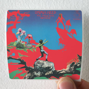 Uriah Heep The Magicians Birthday Album Cover Sticker Uriah Heep The Magicians Birthday Album Cover Sticker