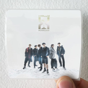 UVERworld Hourglass Album Cover Sticker