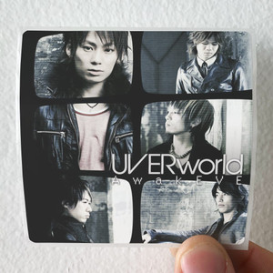 UVERworld Awakeve Album Cover T-Shirt Black