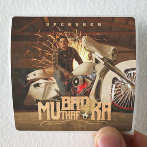 Upchurch Bad Mutha Fucka Album Cover Sticker Upchurch Bad Mutha Fucka Album Cover Sticker