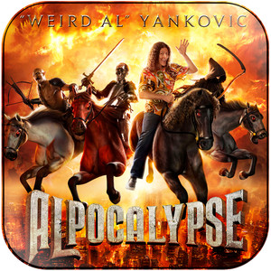 Weird Al Yankovic Alpocalypse Album Cover Sticker Weird Al Yankovic Alpocalypse Album Cover Sticker