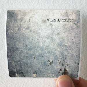 VLNA Turquoise Threads Album Cover Sticker
