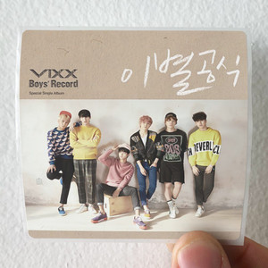 VIXX Boys Record Album Cover Sticker
