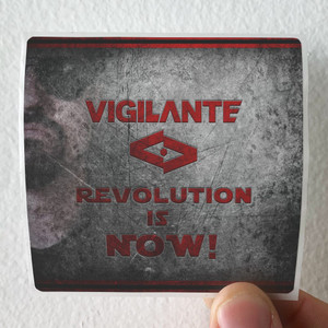 Vigilante Revolution Is Now Album Cover Sticker Vigilante Revolution Is Now Album Cover Sticker