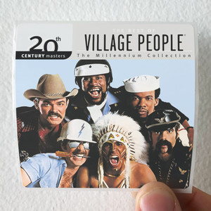 Village People 20Th Century Masters The Millennium Collection The Best Of V Album Cover Sticker
