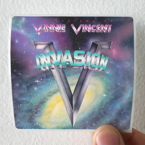 Vinnie Vincent Invasion All Systems Go Album Cover Sticker Vinnie Vincent Invasion All Systems Go Album Cover Sticker