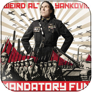Weird Al Yankovic Mandatory Fun Album Cover Sticker Weird Al Yankovic Mandatory Fun Album Cover Sticker