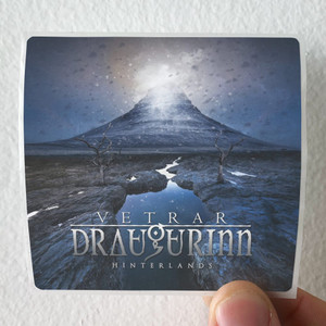 Vetrar Draugurinn Hinterlands Album Cover Sticker Vetrar Draugurinn Hinterlands Album Cover Sticker