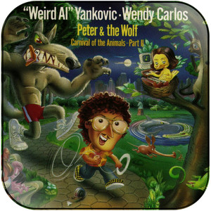 Weird Al Yankovic Peter And The Wolf-1 Album Cover Sticker Weird Al Yankovic Peter And The Wolf-1 Album Cover Sticker