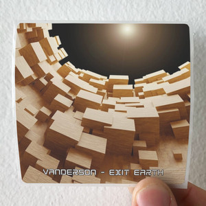 Vanderson Exit Earth Album Cover Sticker Vanderson Exit Earth Album Cover Sticker