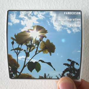 Vanderson Disintegration Of Reality Album Cover Sticker