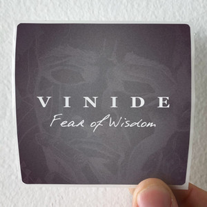 Vinide Fear Of Wisdom Album Cover Sticker Vinide Fear Of Wisdom Album Cover Sticker