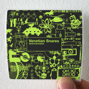 Venetian Snares Detrimentalist Album Cover Sticker Venetian Snares Detrimentalist Album Cover Sticker
