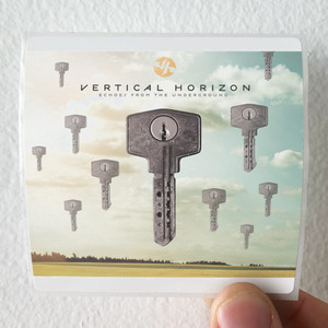 Vertical Horizon Echoes From The Underground Album Cover Sticker Vertical Horizon Echoes From The Underground Album Cover Sticker