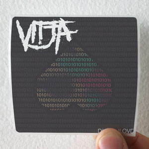 Vitja Digital Love 2 Album Cover Sticker