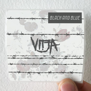 Vitja Black And Blue Album Cover Sticker